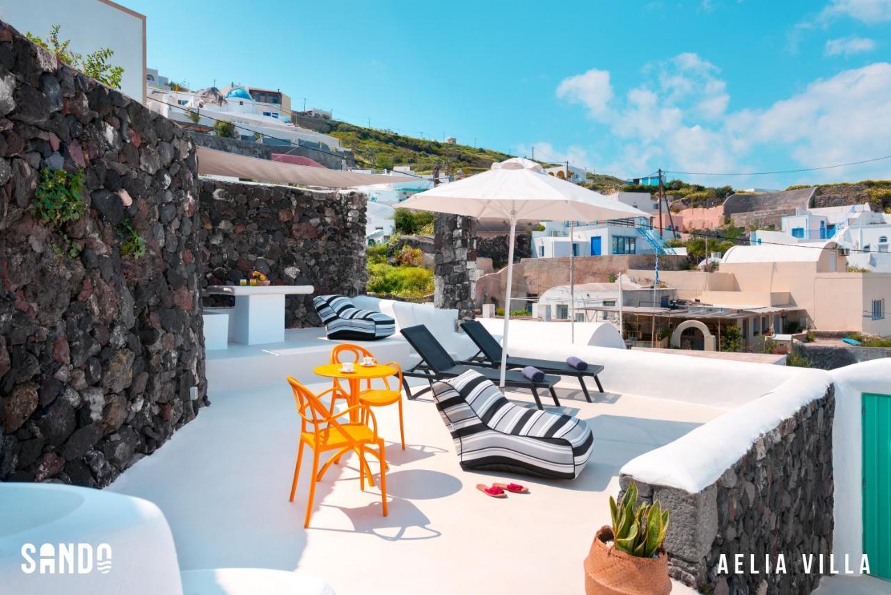 Villa Sando Traditional Cave With Jacuzzi And Sea View Vourvoúlos